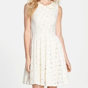 Betsey Johnson Lace Fit & Flare Dress
